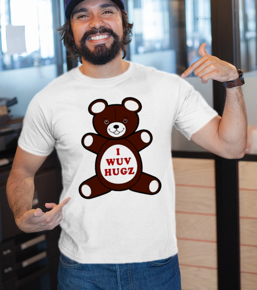 I Wuv Hugz Teddy Bear Cuddle T-Shirt