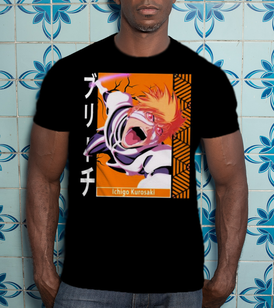 Bleach Ichigo Kurosaki Anime Manga Character T-Shirt