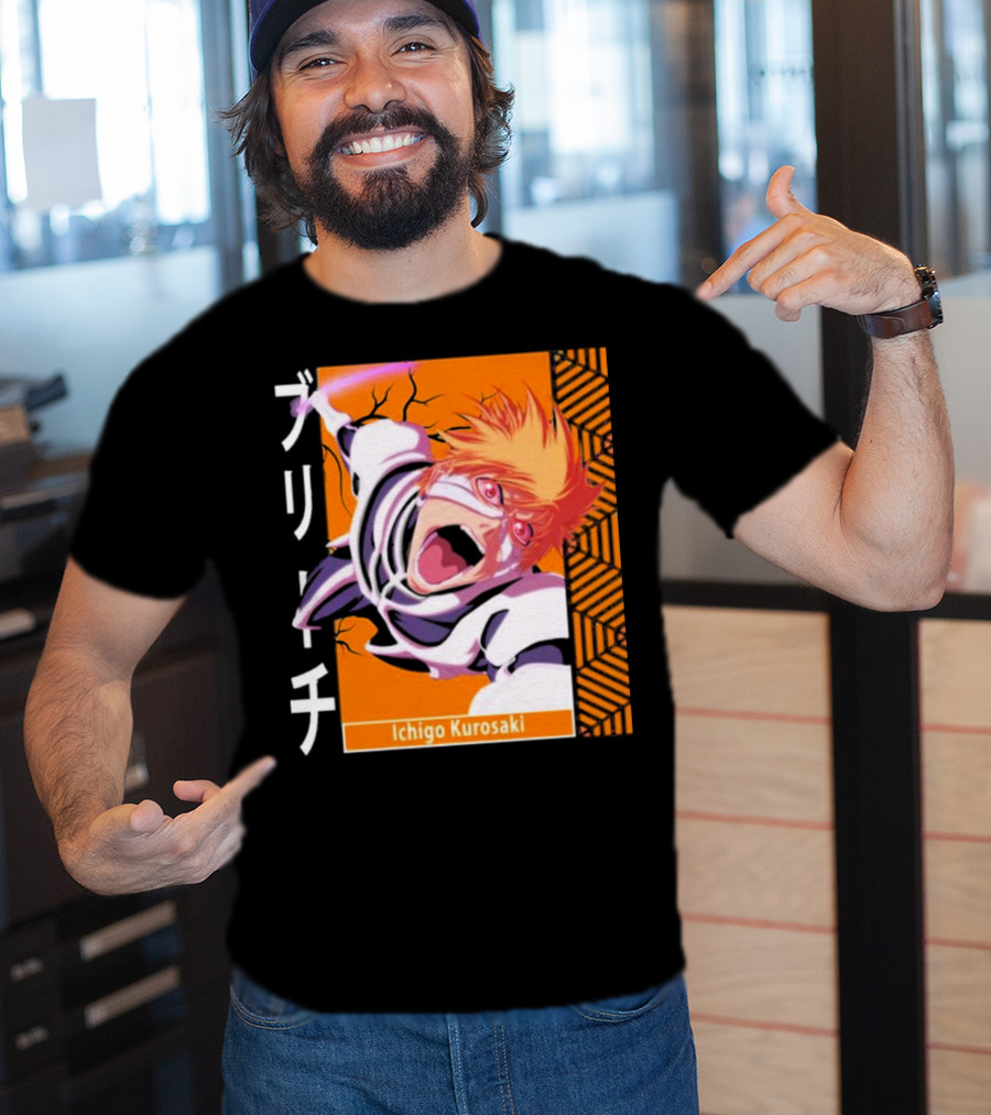 Bleach Ichigo Kurosaki Anime Manga Character T-Shirt