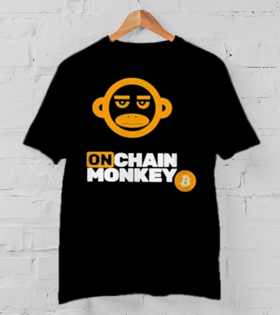 Onchain Monkey OCM OG Bitcoin Icon T-Shirt