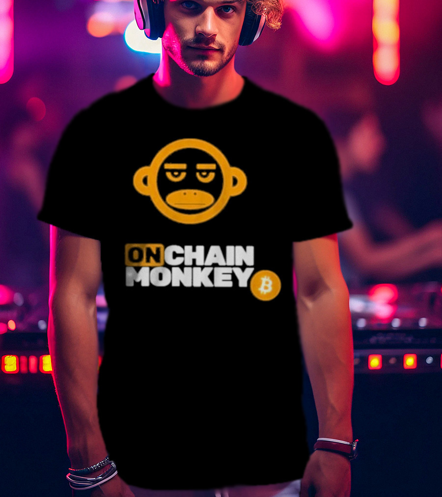 Onchain Monkey OCM OG Bitcoin Icon T-Shirt