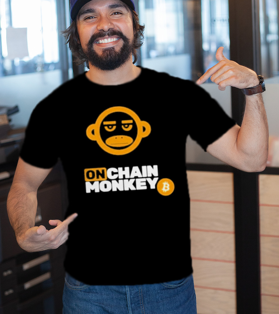 Onchain Monkey OCM OG Bitcoin Icon T-Shirt