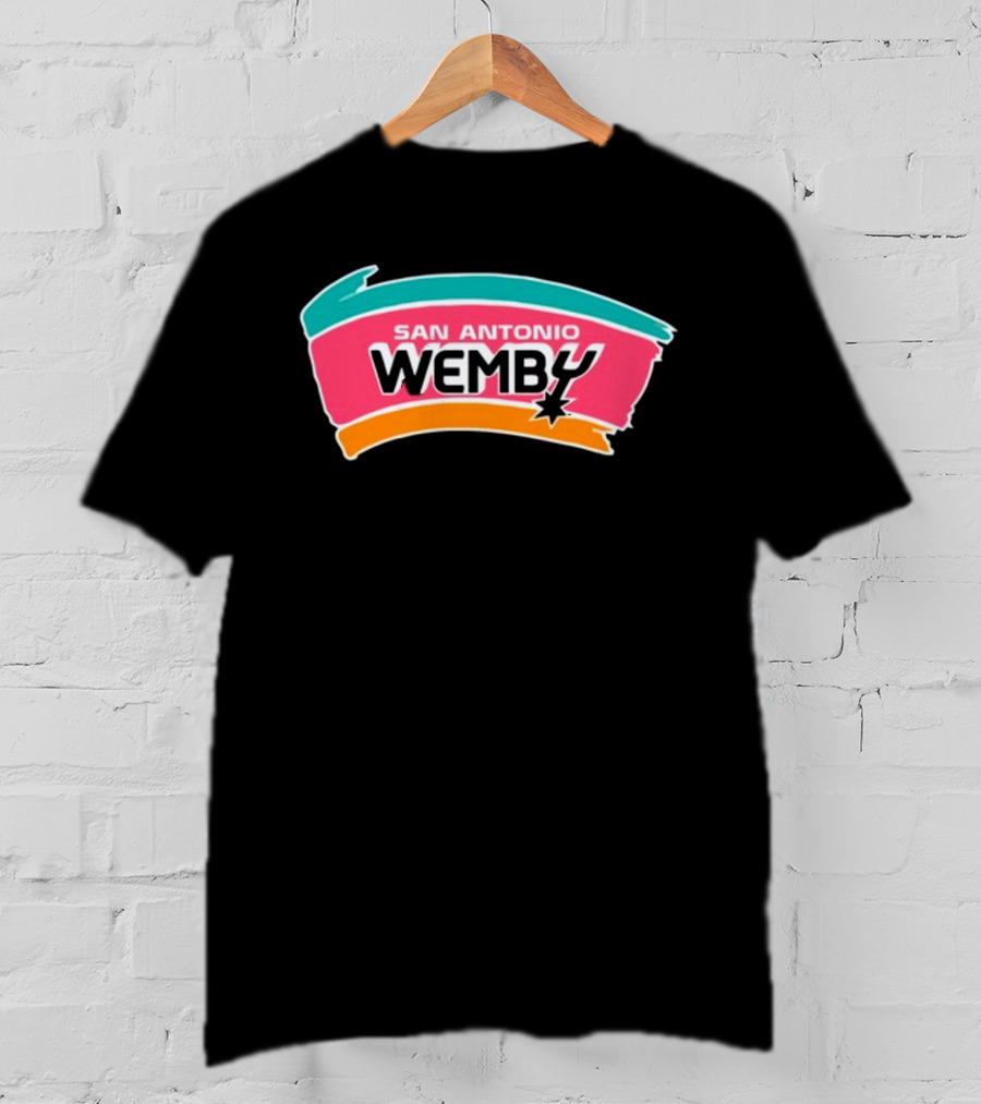 San Antonio Wemby Retro T-Shirt