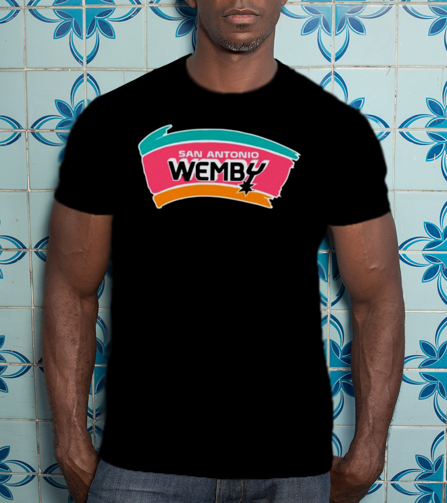 San Antonio Wemby Retro T-Shirt