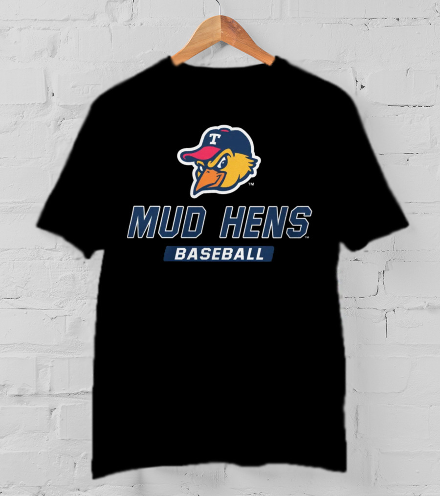 Toledo Mud Hens Baseball Team Logo Champion T-Shirt