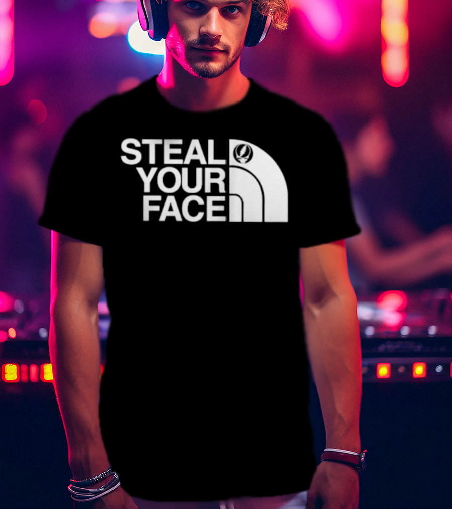 Steal Your Face Grateful Dead North Face T-Shirt