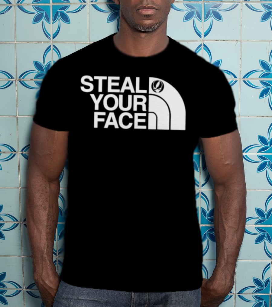 Steal Your Face Grateful Dead North Face T-Shirt