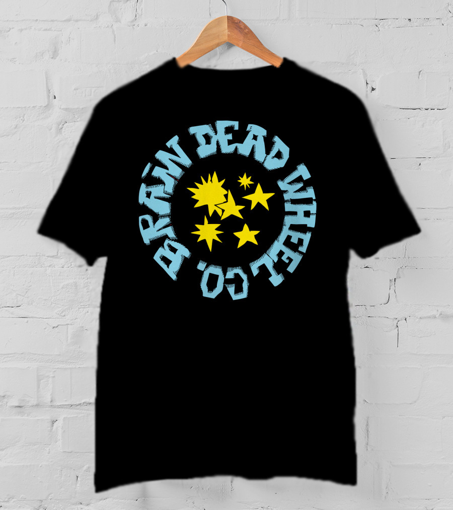 Brain Dead Wheel Co Bold Stars T-Shirt