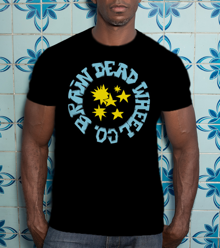 Brain Dead Wheel Co Bold Stars T-Shirt