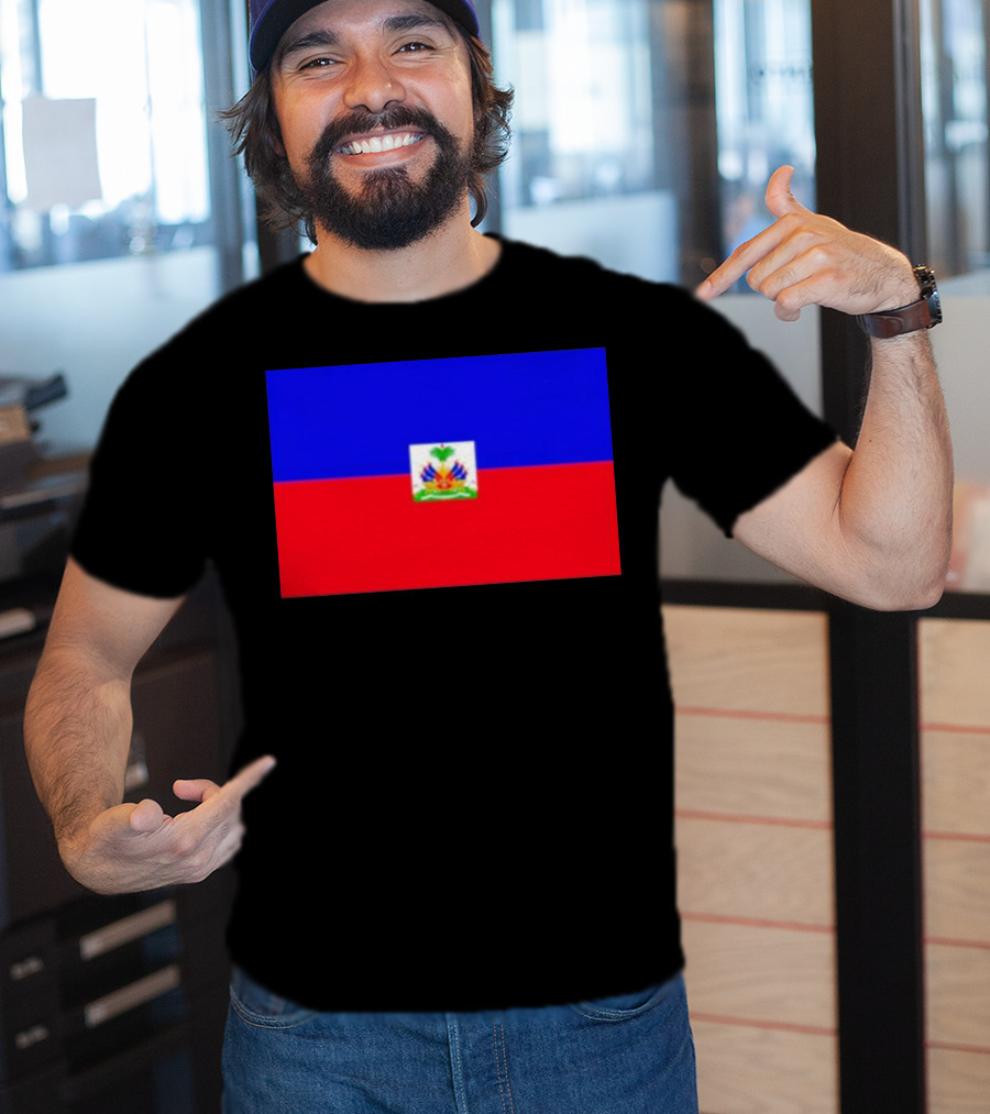 Haitian Flag Day Celebration With National Colors T-Shirt