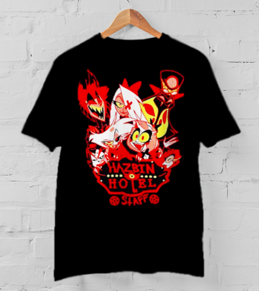 Hazbin Hotel Staff Characters Compilation T-Shirt