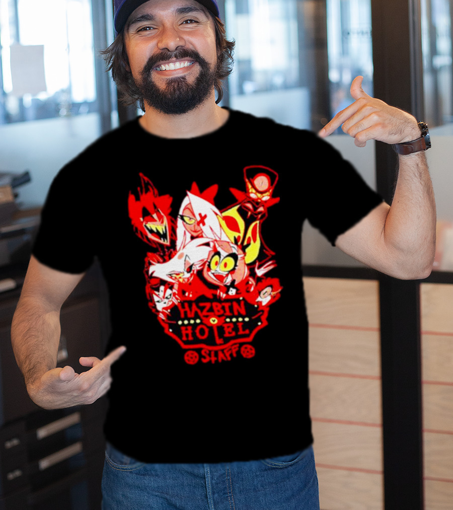 Hazbin Hotel Staff Characters Compilation T-Shirt