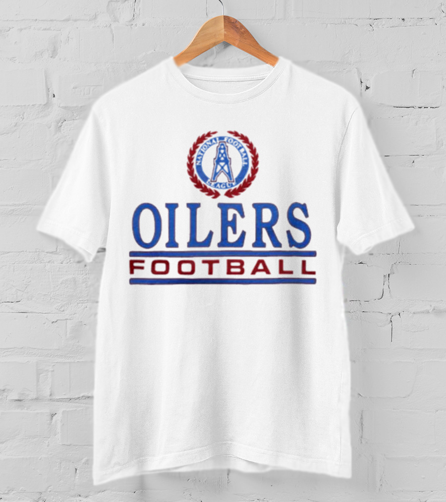 Oilers Football National League Crest T-Shirt