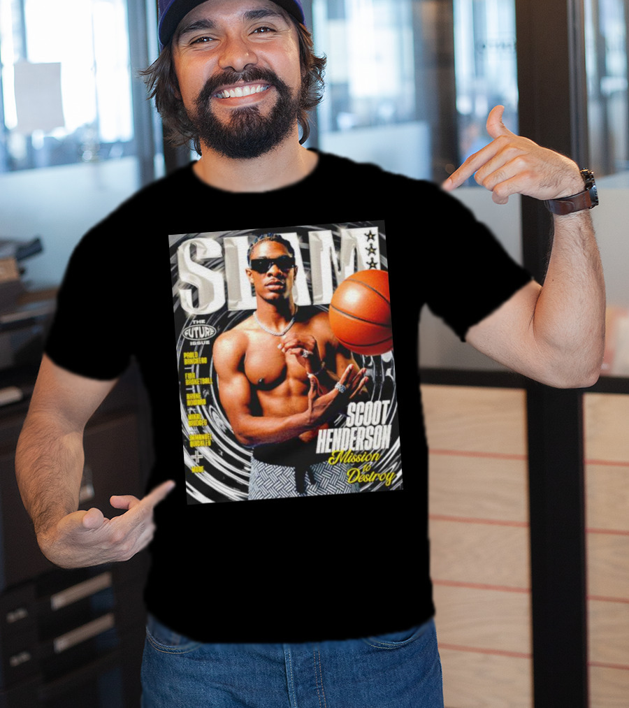 Slam Magazine The Future Issue Scoot Henderson Mission To Destroy Basketball T-Shirt