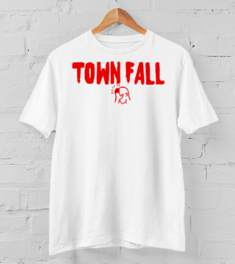 TOWN FALL TownFall Sketch Face T-Shirt