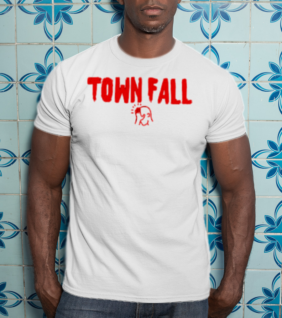 TOWN FALL TownFall Sketch Face T-Shirt