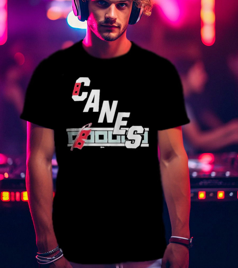 CANES Hurricanes Ice Hockey Sports Team T-Shirt