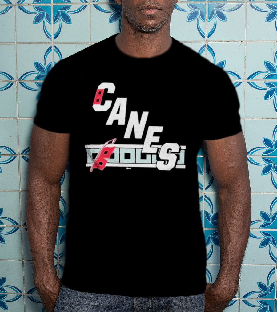 CANES Hurricanes Ice Hockey Sports Team T-Shirt