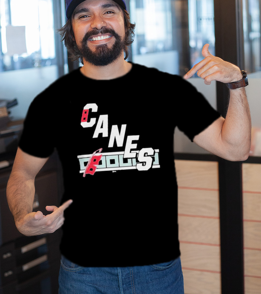 CANES Hurricanes Ice Hockey Sports Team T-Shirt