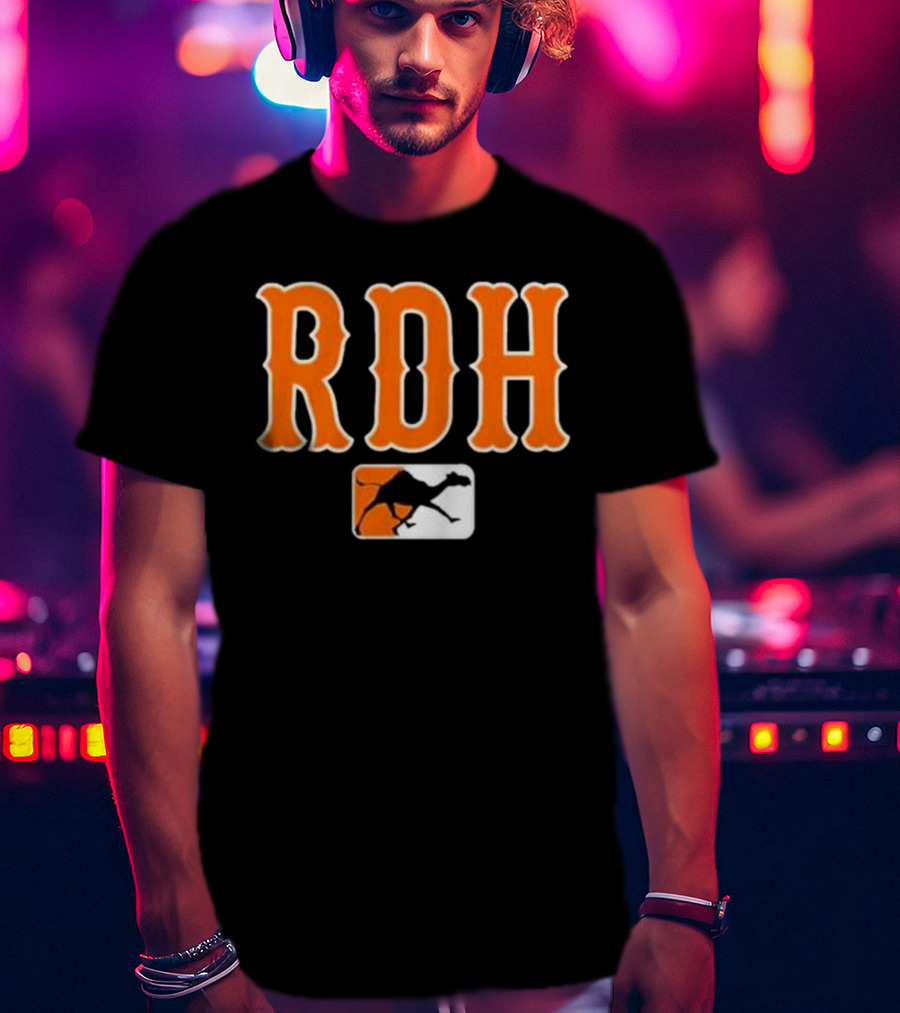 Campbell Baseball RDH Camel T-Shirt