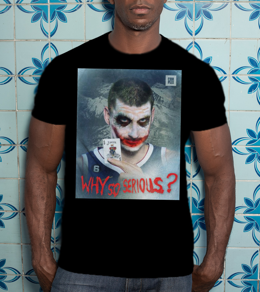 Complex Sports Why So Serious Nikola Jokic Joker Card T-Shirt