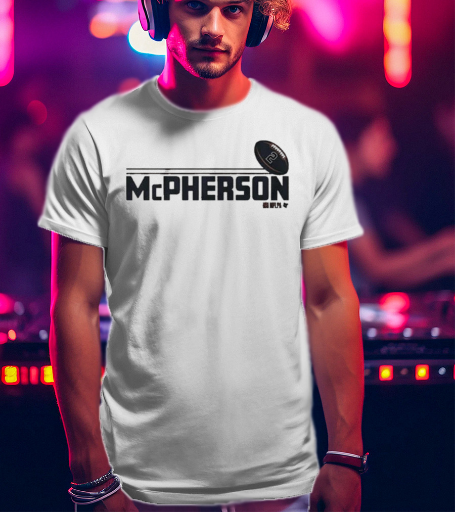 Shooter McPherson Football 2 T-Shirt