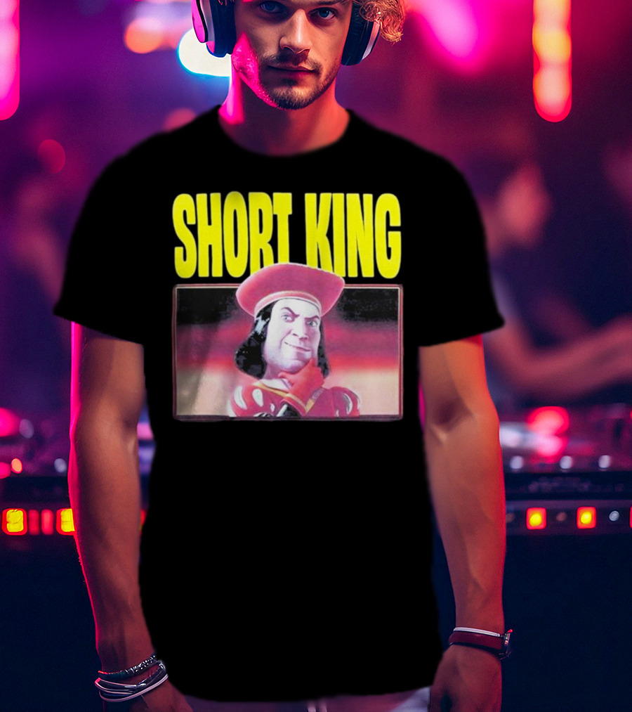 Short King Lord Farquaad Shrek T-Shirt