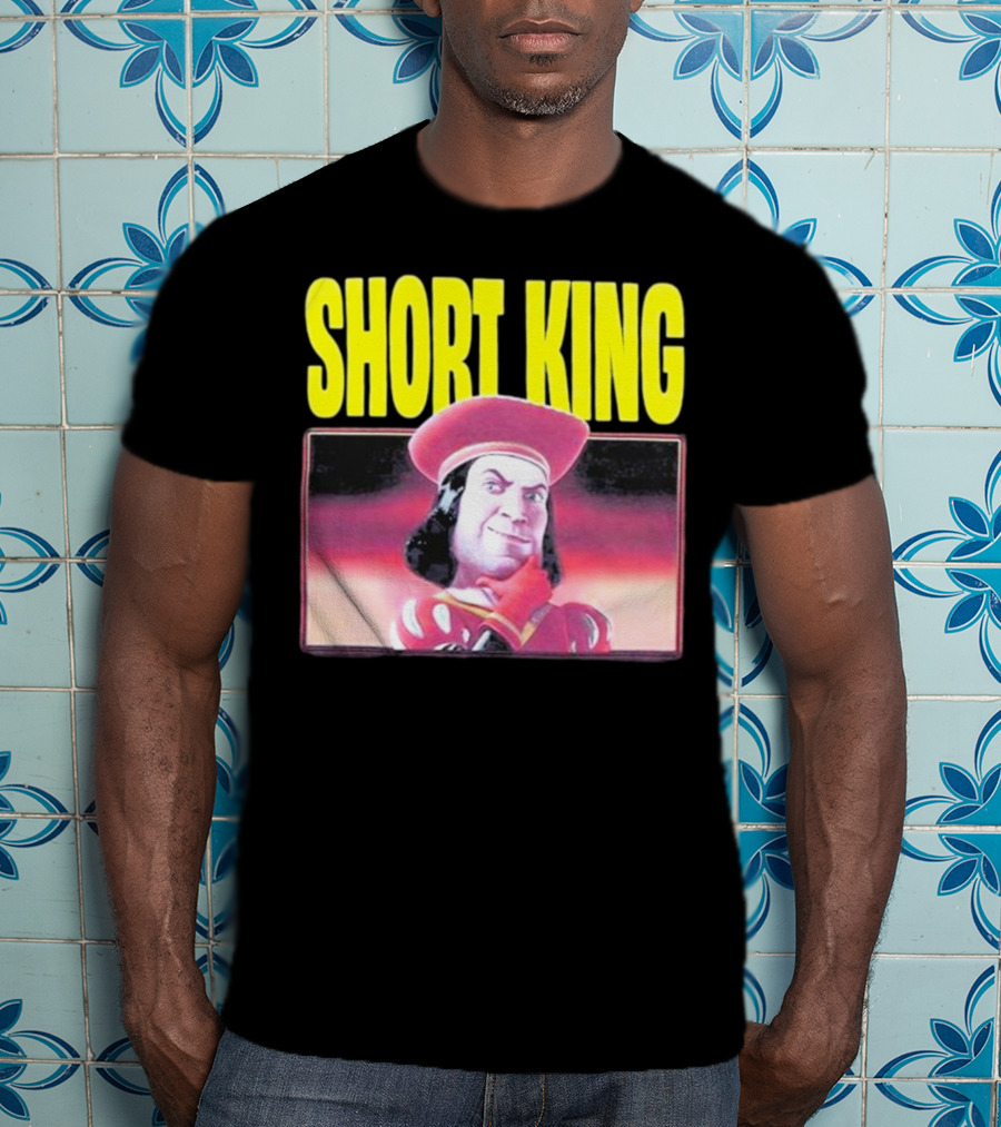 Short King Lord Farquaad Shrek T-Shirt