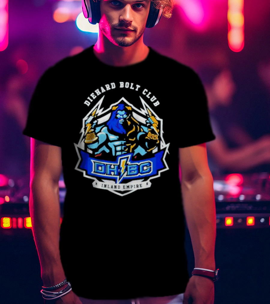Diehard Bolt Club DHBC Inland Empire T-Shirt