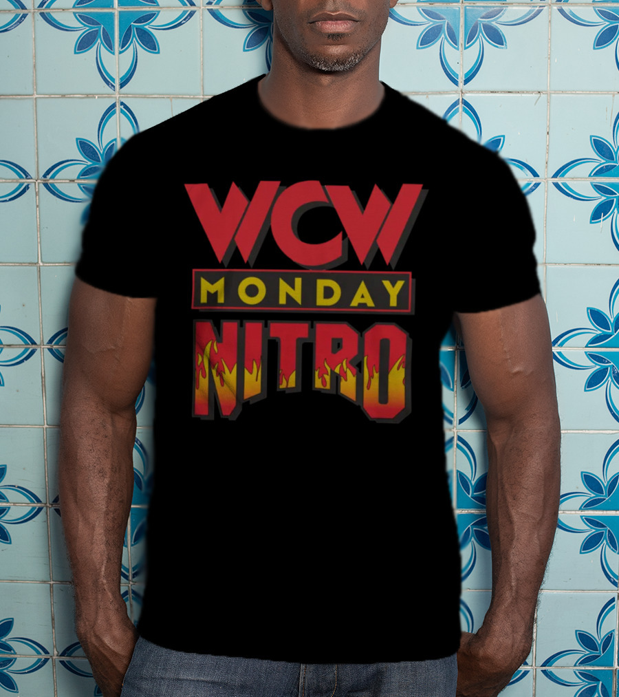 WCW Monday Nitro Iconic Event Homage T-Shirt