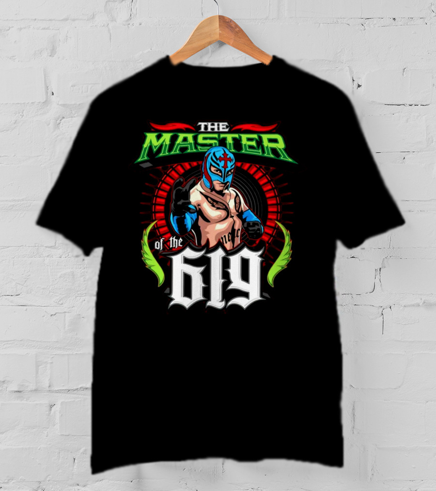 The Master Of The 619 Rey Mysterio Iconic Wrestling T-Shirt