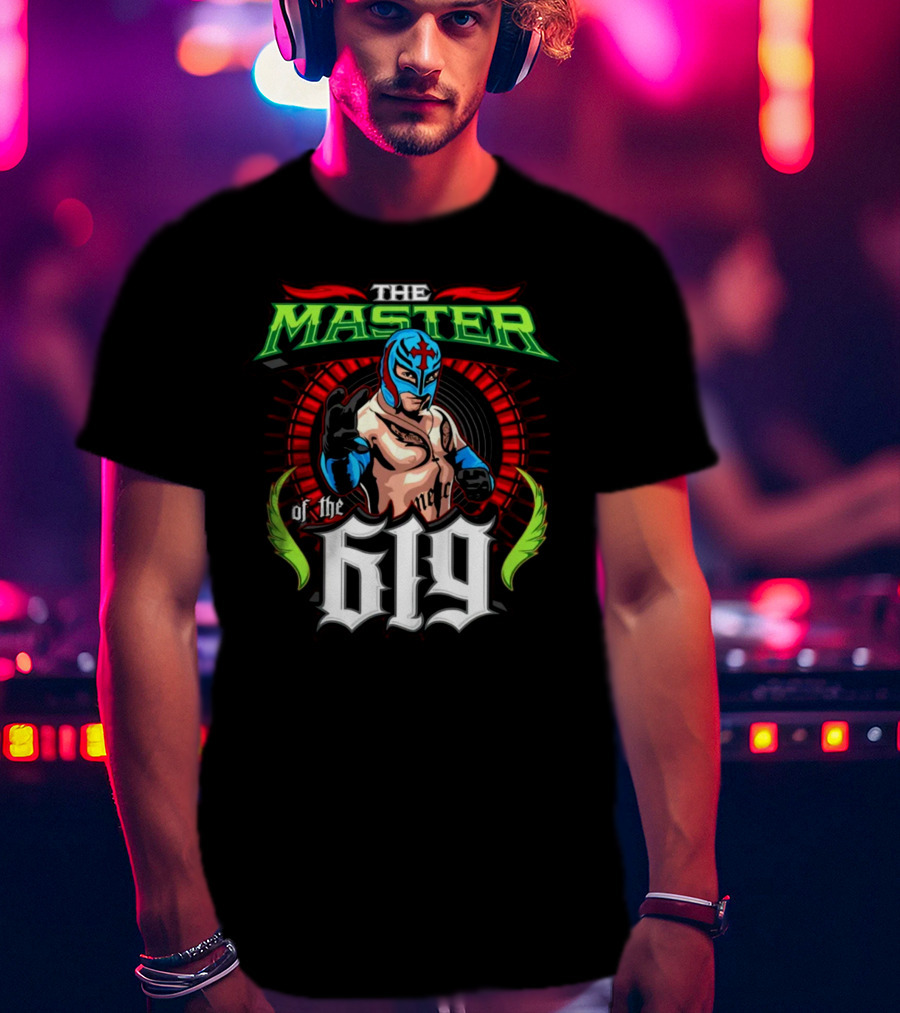 The Master Of The 619 Rey Mysterio Iconic Wrestling T-Shirt