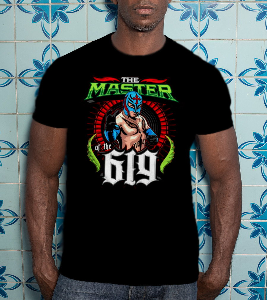 The Master Of The 619 Rey Mysterio Iconic Wrestling T-Shirt