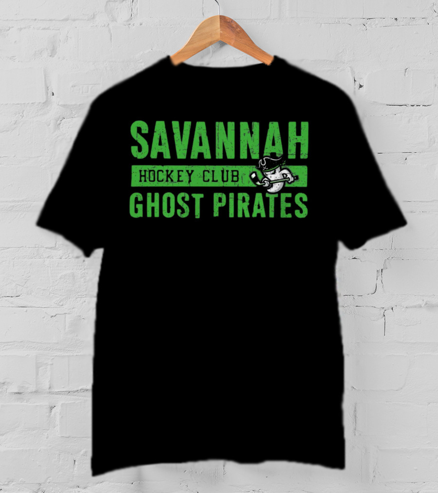 Savannah Ghost Pirates Hockey Club Ghostly Pirate T-Shirt