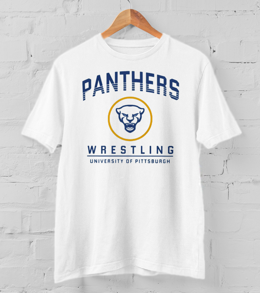 Pitt Panthers Wrestling University Of Pittsburgh Tri-Blend T-Shirt