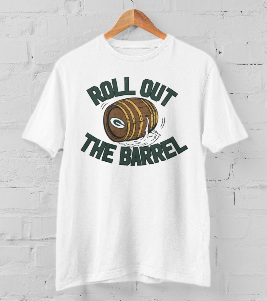 Packers Pro Shop Roll Out The Barrel Packers T-Shirt