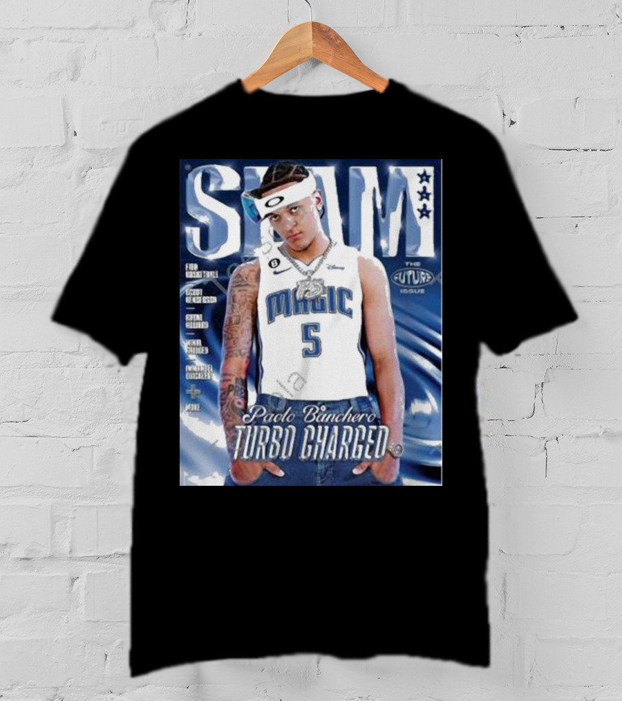 Slam Paolo Banchero Magic Turbo Charged The Future Issue T-Shirt