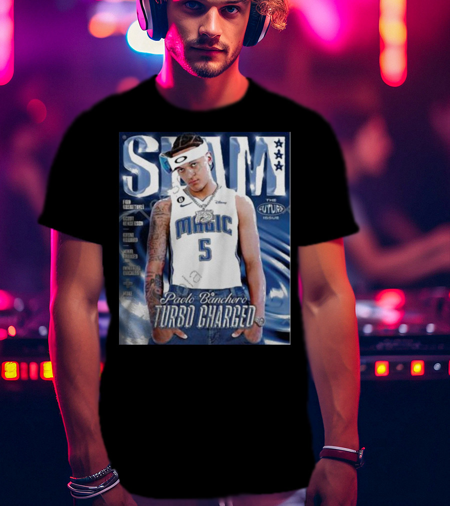 Slam Paolo Banchero Magic Turbo Charged The Future Issue T-Shirt