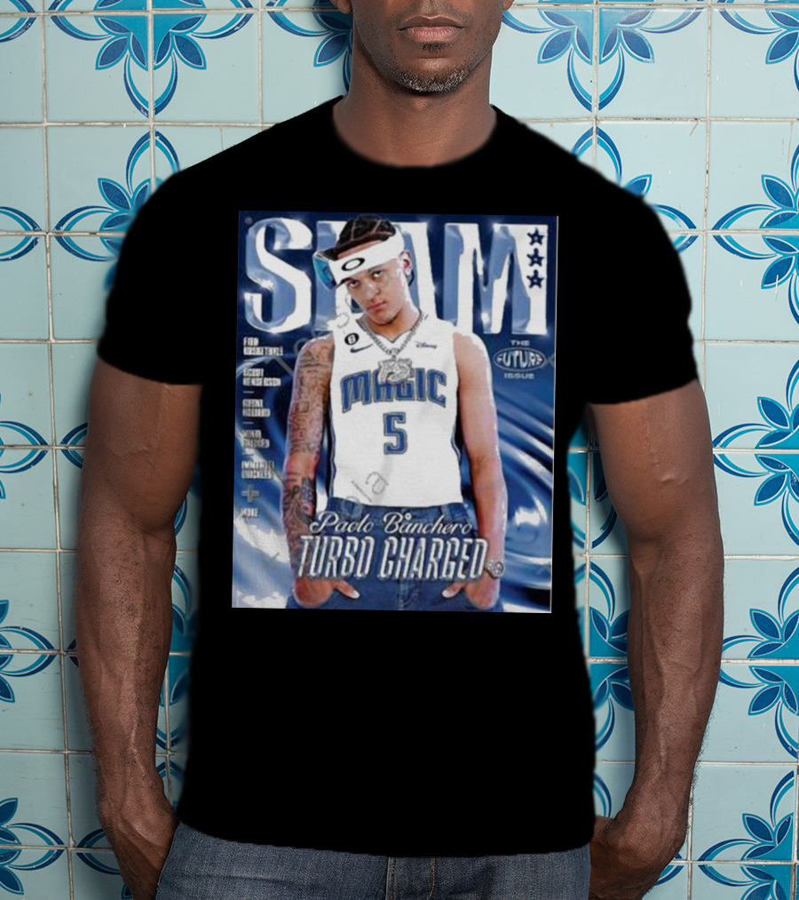 Slam Paolo Banchero Magic Turbo Charged The Future Issue T-Shirt