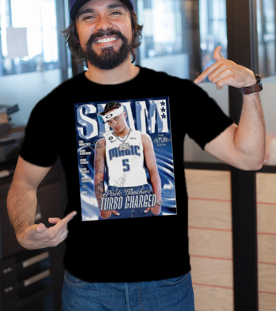 Slam Paolo Banchero Magic Turbo Charged The Future Issue T-Shirt