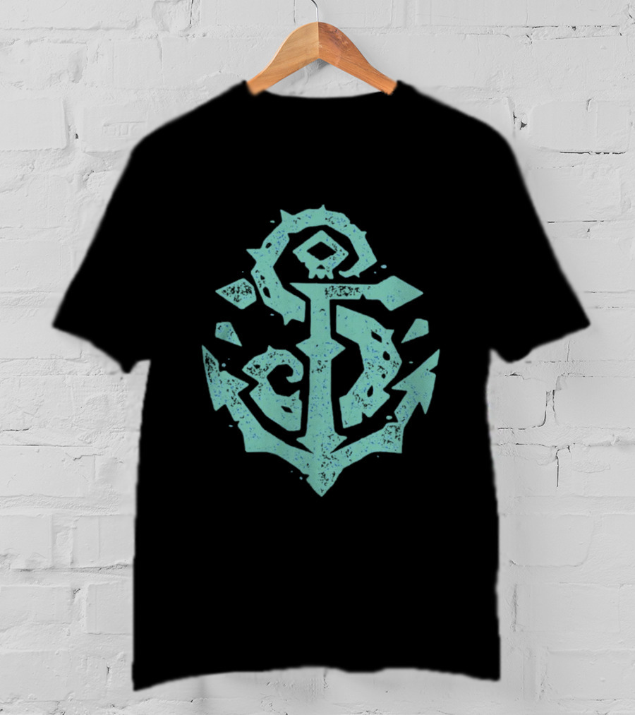 Sea Of Thieves Seafarer Anchor Fangamer Merch T-Shirt