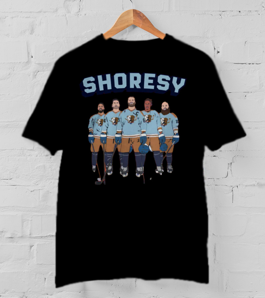 Shoresy Letterkenny Merch Team Cobalt Hockey Players T-Shirt