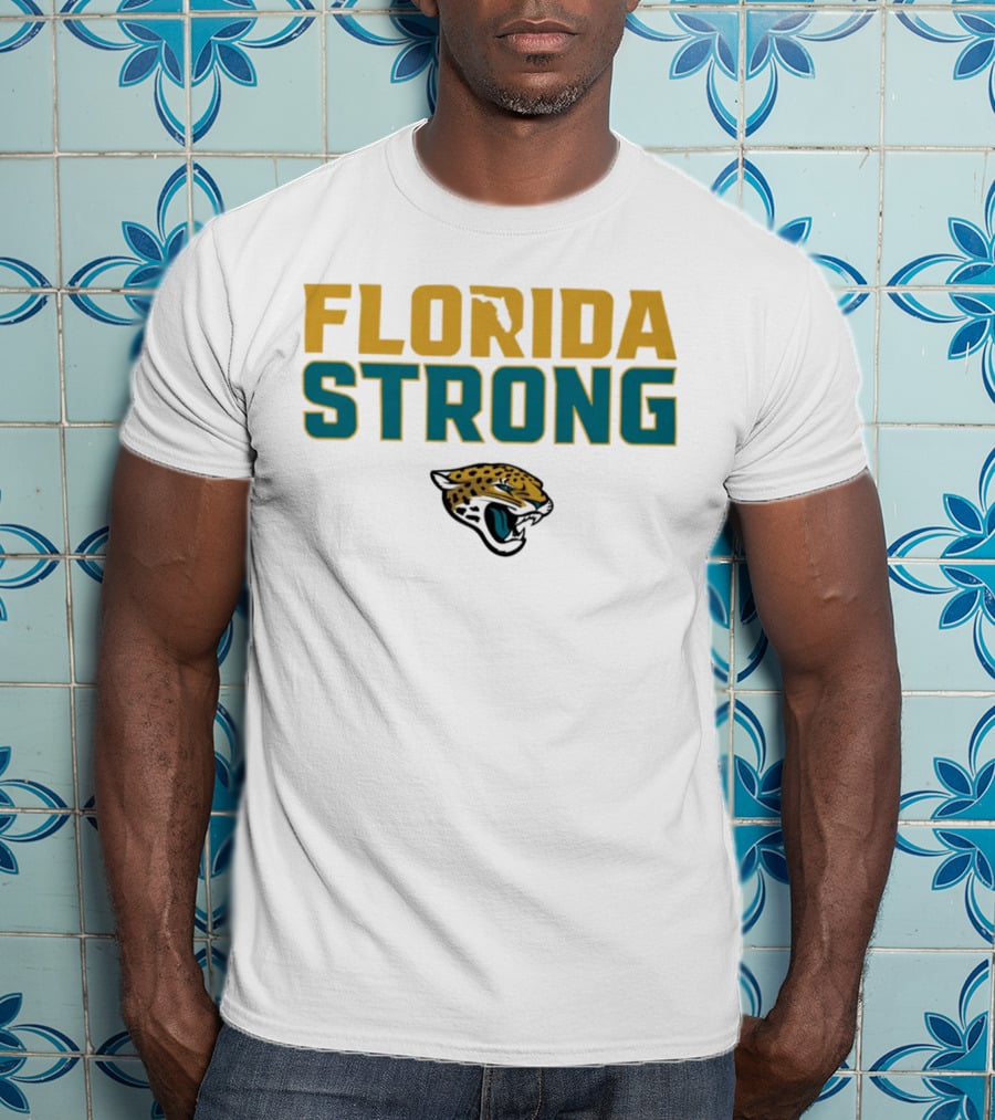 Florida Strong Jacksonville Jaguars Iconic T-Shirt