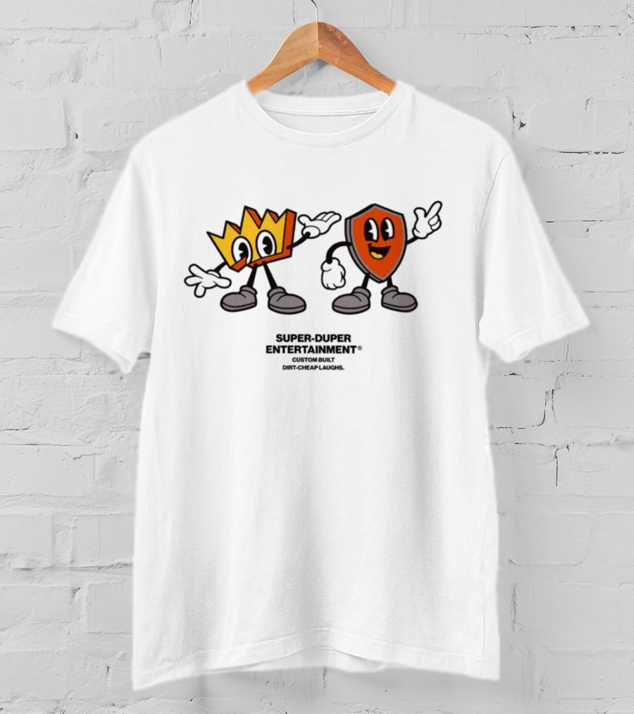 Otk Inc Super-Duper Entertainment Cartoon Characters T-Shirt