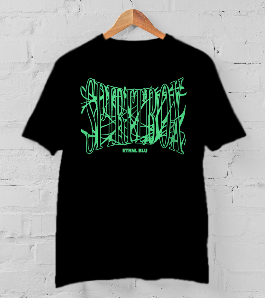 Spiritbox Phosphenetic Etrnl Blu Mineral Black T-Shirt