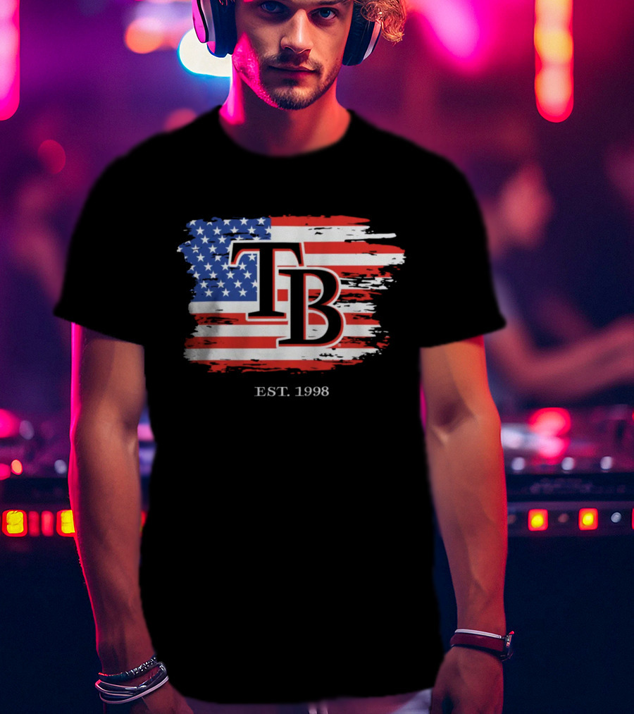 TB Est. 1998 American Flag T-Shirt