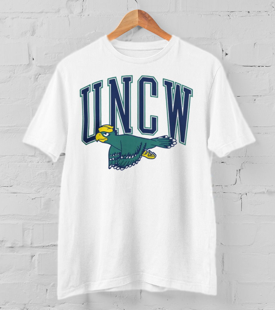 UNCW Flying Seahawk Logo College Spirit T-Shirt