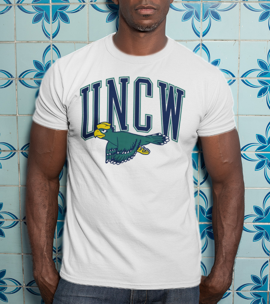 UNCW Flying Seahawk Logo College Spirit T-Shirt