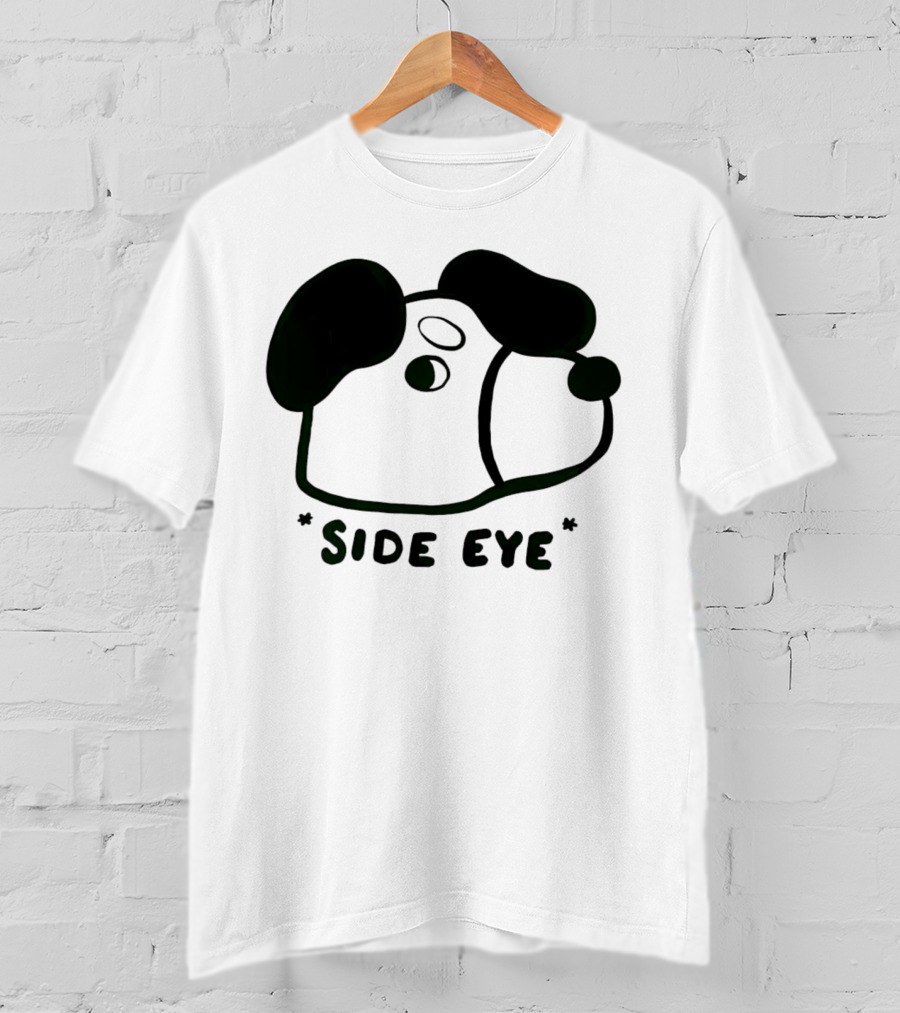 Chocolett Dog With Side Eye Expression T-Shirt