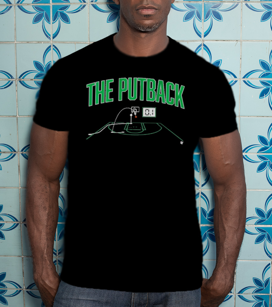 Boston Celtics The Putback Basketball 0.1 Seconds T-Shirt